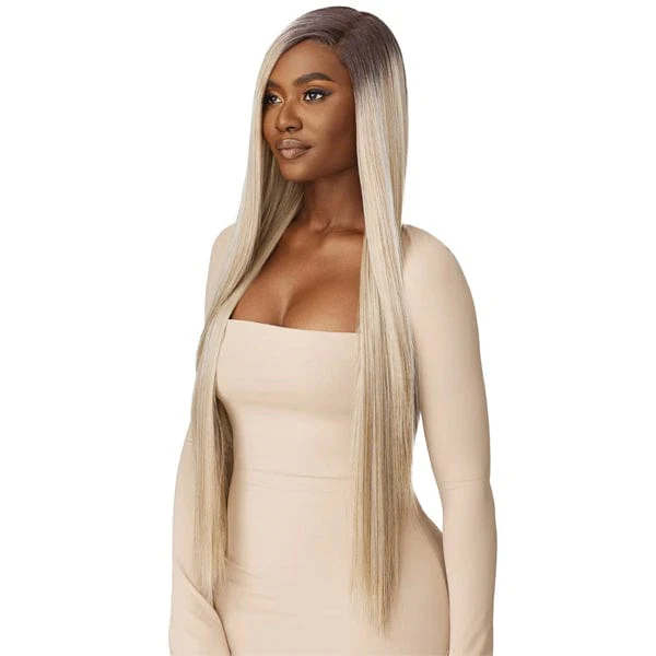 Outre Synthetic Sleeklay Part HD Lace Front Wig - KORAI - Airhomei