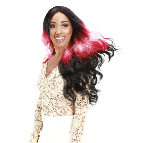 Zury Sis Layer Beam Colors Hair Synthetic HD Lace Front Wig - LF JINI - Clearance - Airhomei