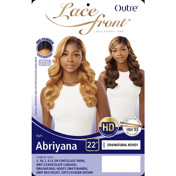 Outre Synthetic Swiss HD Lace Front Wig - ABRIYANA - Airhomei
