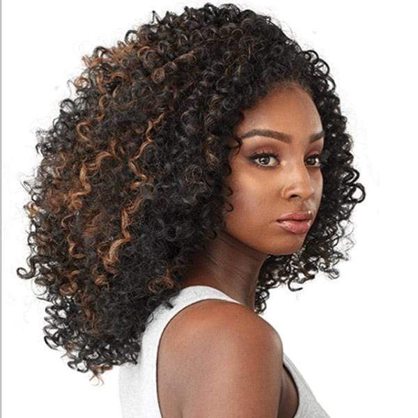 Sensationnel Instant Weave Curls Kinks & CO Synthetic Half Wig - CURLY 3B-3C SHOW STOPPER - Clearance - Airhomei