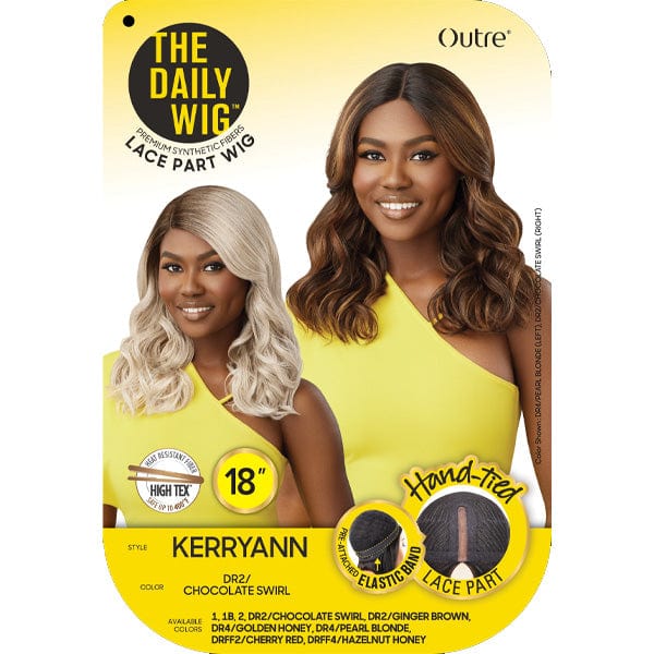 Outre The Daily Wig Synthetic Hair Lace Part Wig - KERRYANN - Airhomei