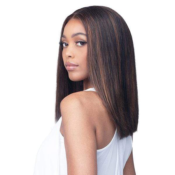 Bobbi Boss 100% Human Hair Lace Front Wig - MHLF588 STRAIGHT 16 - Airhomei
