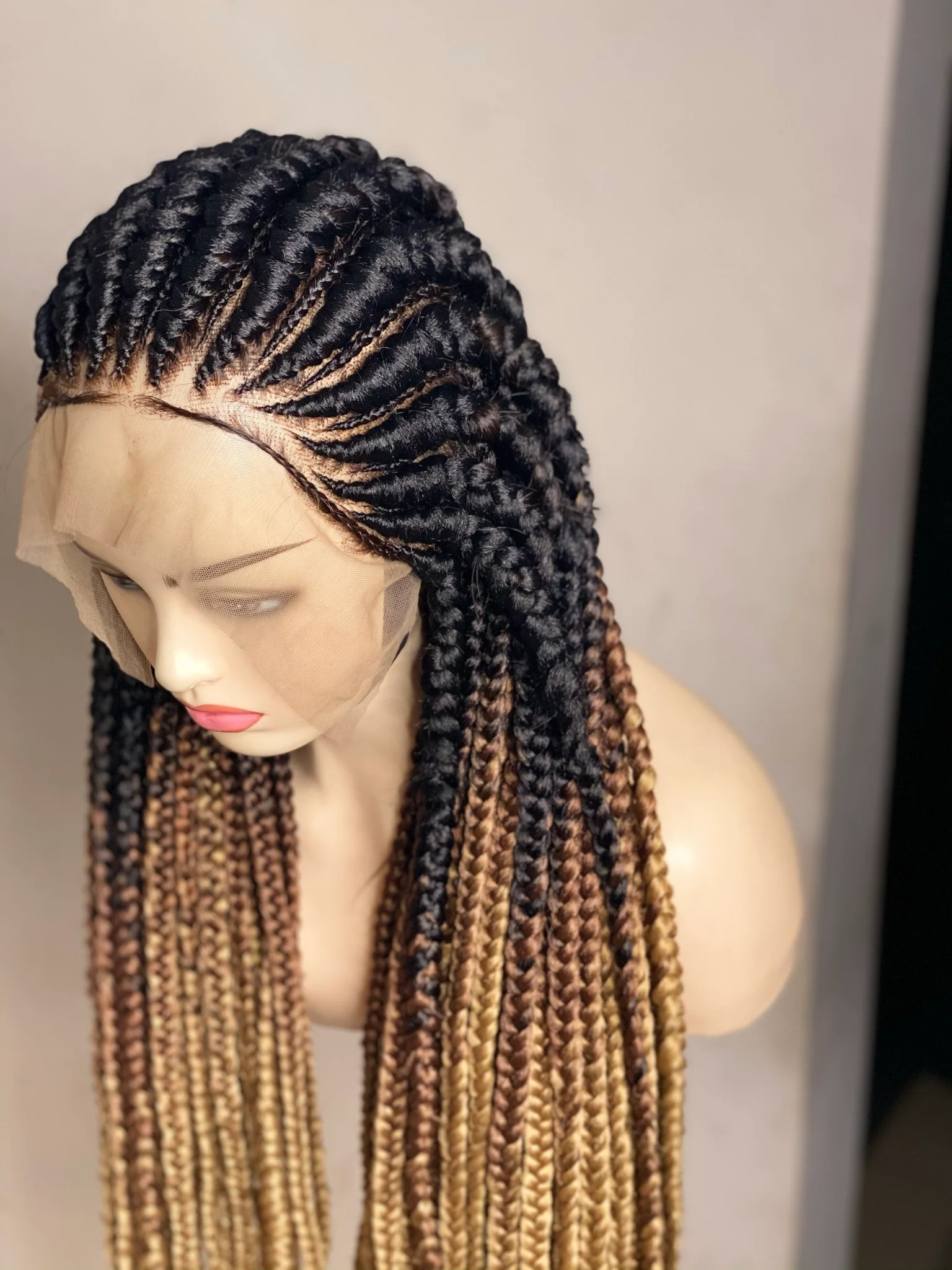 Fatima Cornrow - Braided Wig - Airhomei
