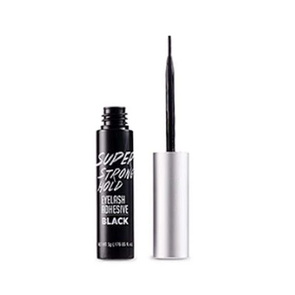 i-Envy by Kiss Strip Lash Glue - Super Strong Hold Eyelash Adhesive Black Clear - (C) - Airhomei